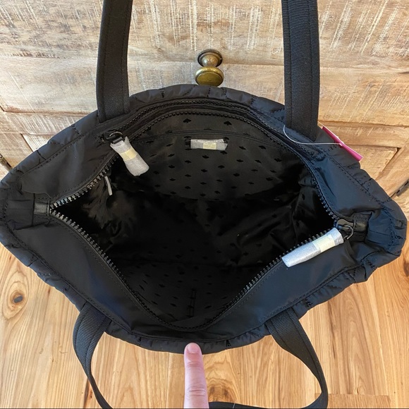 kate spade Bags Kate Spade Large Nylon Quilted Ellie Tote Poshmark